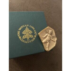 Vatican Library Collection Cherub Lapel Pin Angel Brooch Italy Catholic